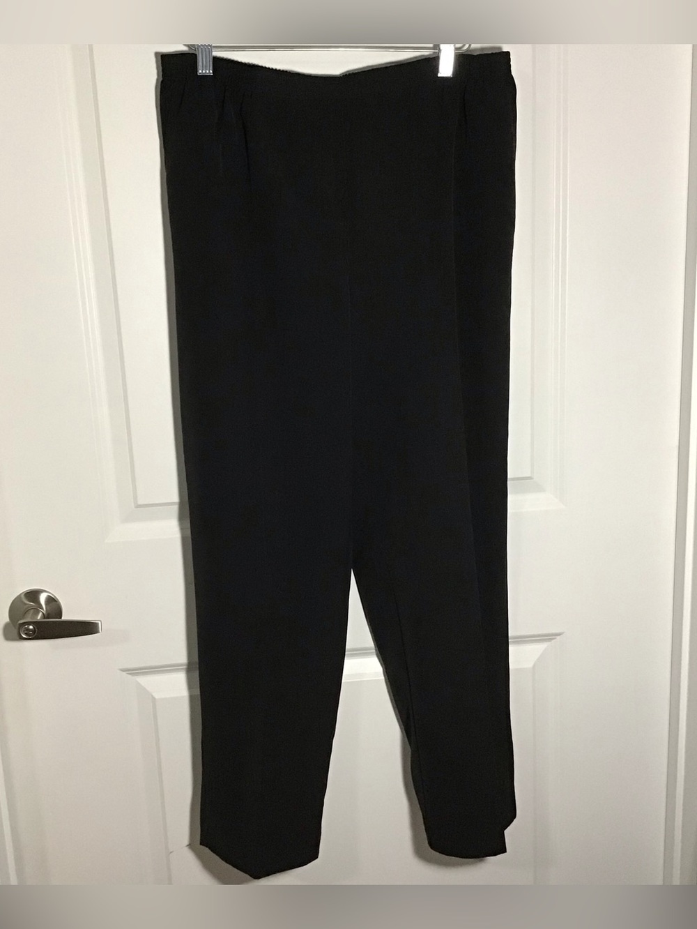Southern Lady Black Straight-Leg Dress Pants 12P